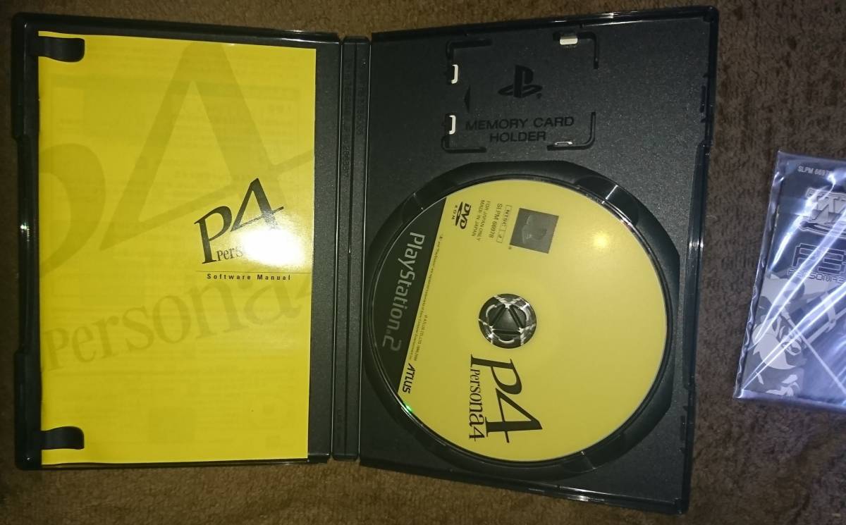 PS2 ペルソナ4 ソフト、攻略本 2冊セット