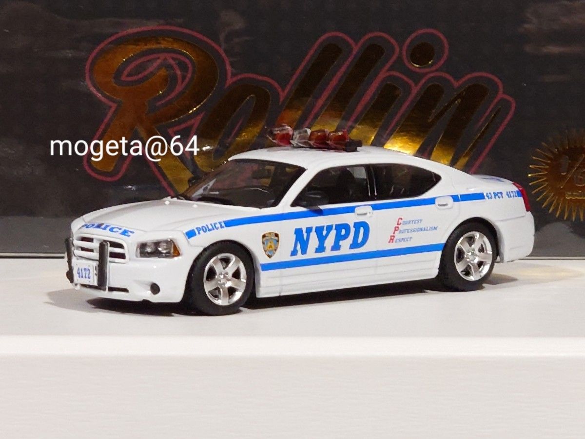 1/64 Rollin ダッジ チャージャー ポリスカー Rollin 1/64 DODGE CHARGER Police Package ダッジ チャージャー