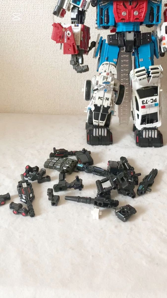 非正規品 PROMETHEUS ガーディアン風 TFCTOYS トランスフォーマー 玩具 戦隊 ダイアクロン フィギュア 変形ロボ