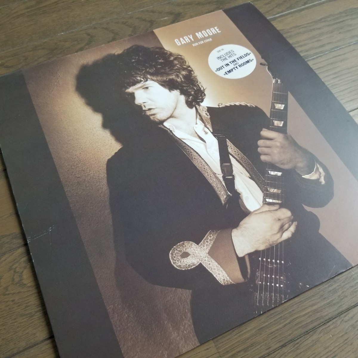 ★GARY MOORE 「RUN FOR COVER」/輸入盤アナログレコード