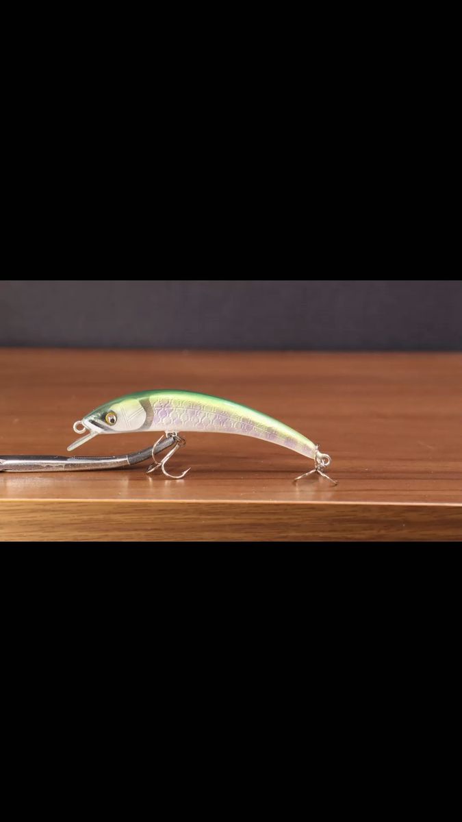 ハンドメイドバルサミノー OZARTWORKS「sazanami」9cm 9gシンキングミノー