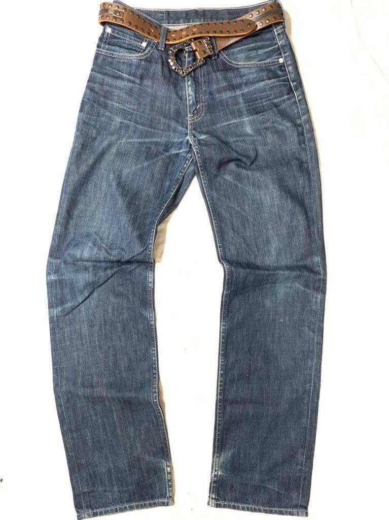 即決★levi's★NE502 0003★w32 90cm デニムパンツ 布パッケージ リーバイス シンチバック ジーンズ classic jeans  gパン サイドポケット