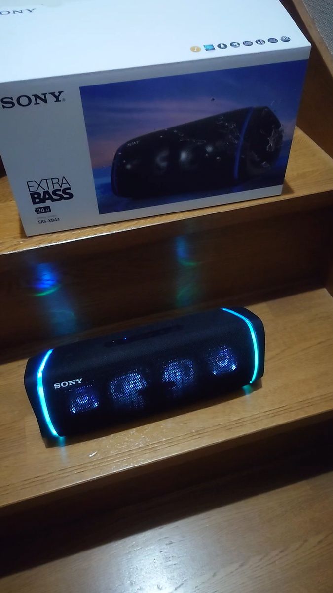 SRS-XB43 SONY ソニー EXTRA BASS Bluetooth ポータブル スピーカー ブラック