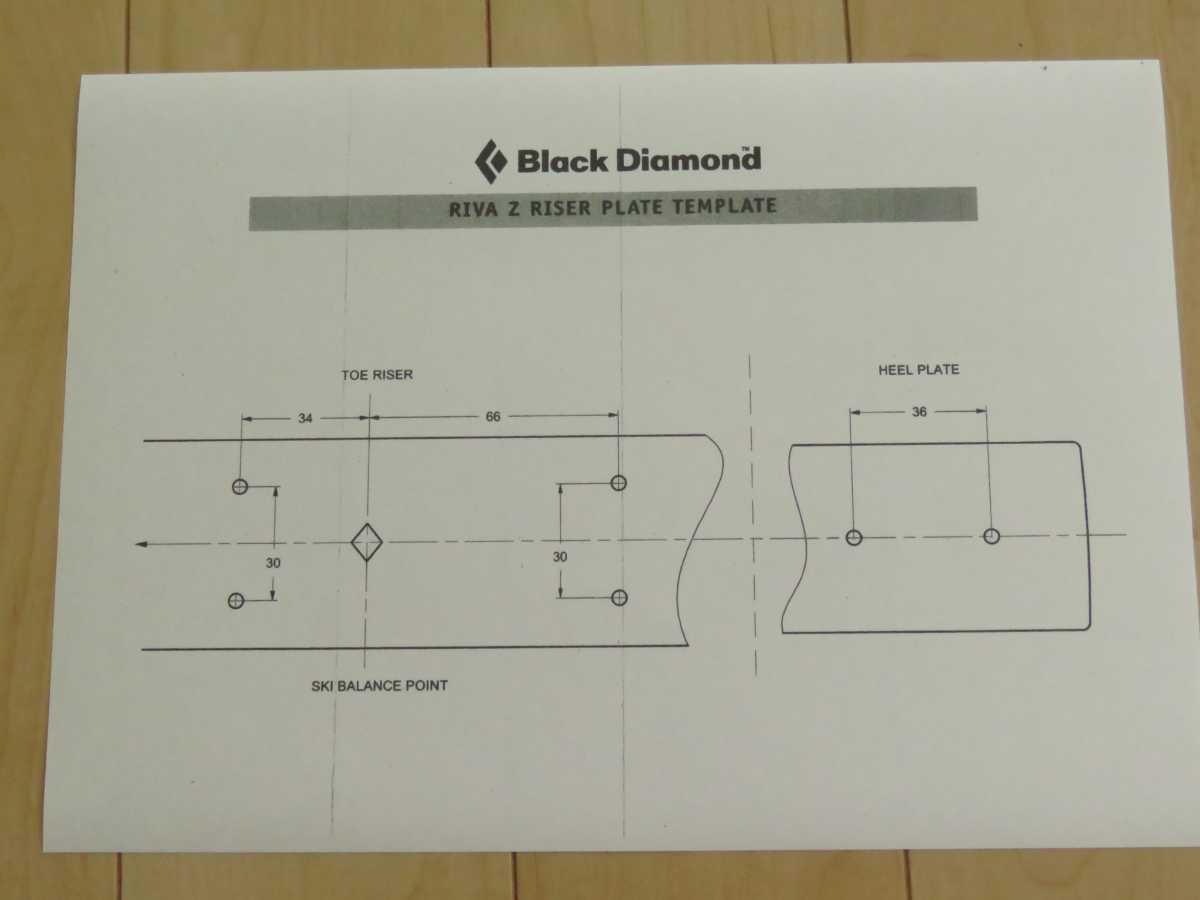 Yahoo!オークション - BlackDiamond ライザープレート 紙ゲージ Yahoo!オークション - BlackDiamond ライザープレート 紙ゲージ