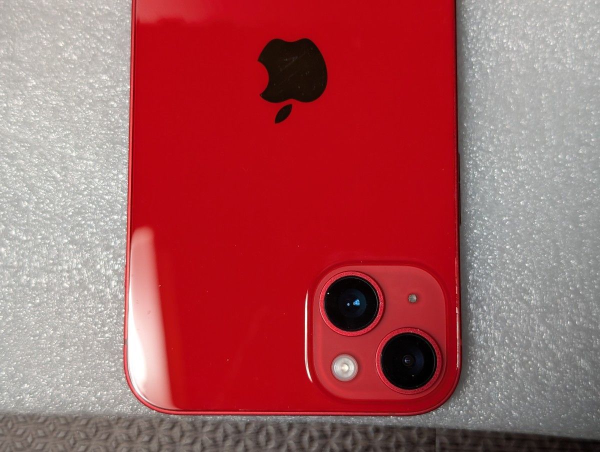 極上美品 SIMフリー iPhone 14 Plus 128GB レッド 残債無し 極上美品 SIMフリー iPhone 14 Plus 128GB レッド 残債無し