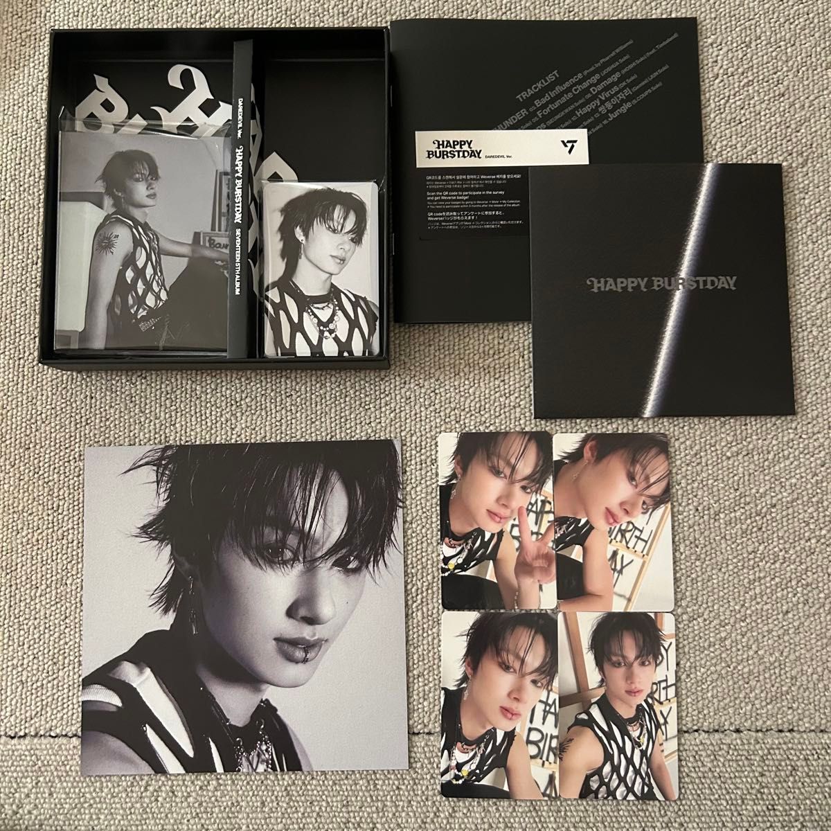 セブチ ジュン INCOMPLETE コンプセット SEVENTEEN HAPPY BURSTDAY アルバム JUN ジュン コンプリート