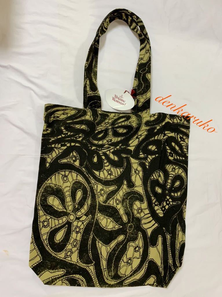  unused tag attaching * print tote bag * Vivienne Westwood * Vivienne Westwood 