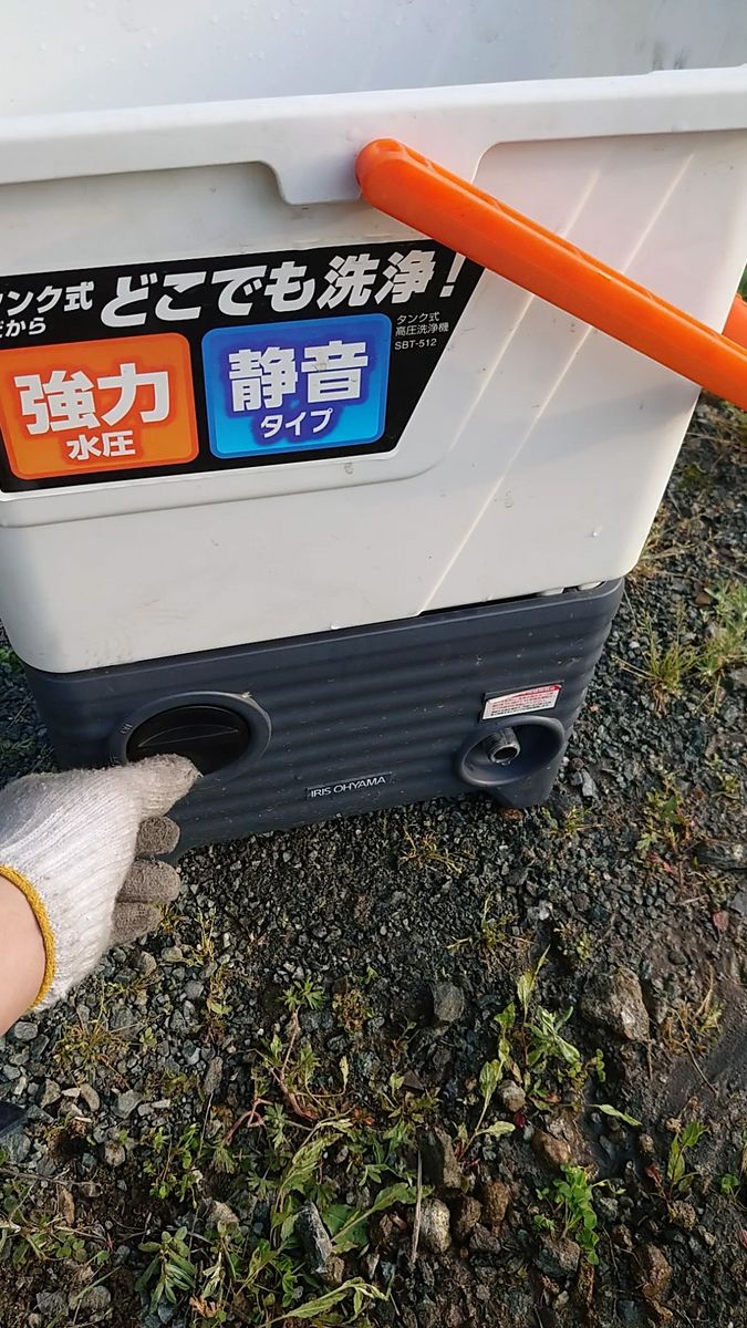 タンク式高圧洗浄機 SBT-512 ジャンク