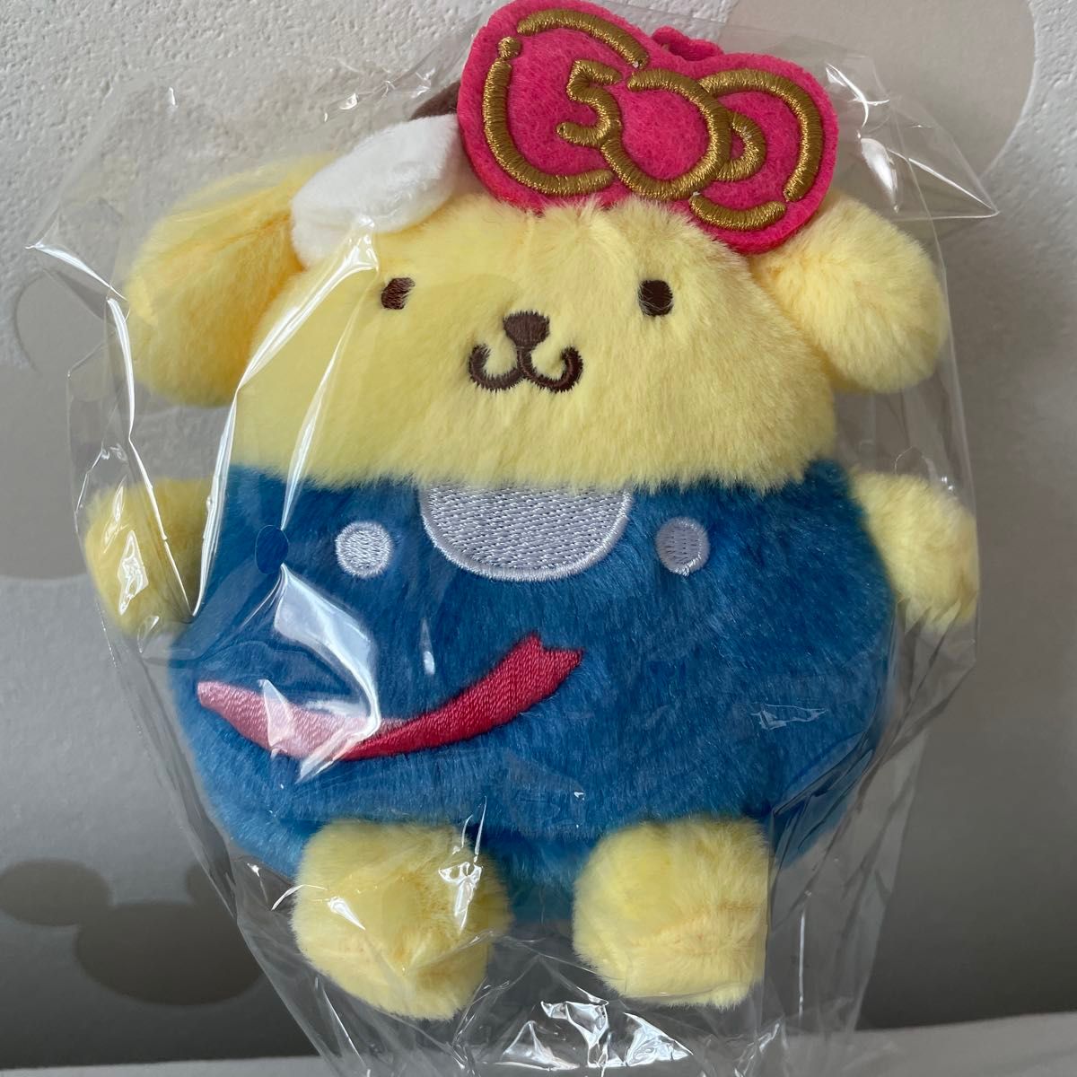 ポムポムプリンとハローキティの一番くじ「未華さん専用」 ポムポムプリン×ハローキティ コラボマスコット 50周年 未使用