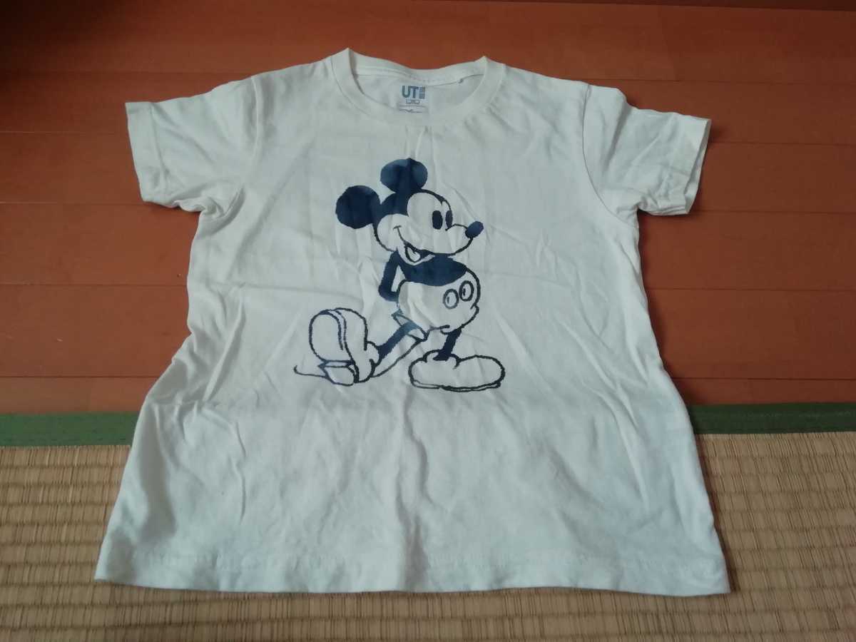 Paypayフリマ ミッキー Tシャツ 半袖 1 キッズ 子供用 ディズニー ユニクロ Uniqlo