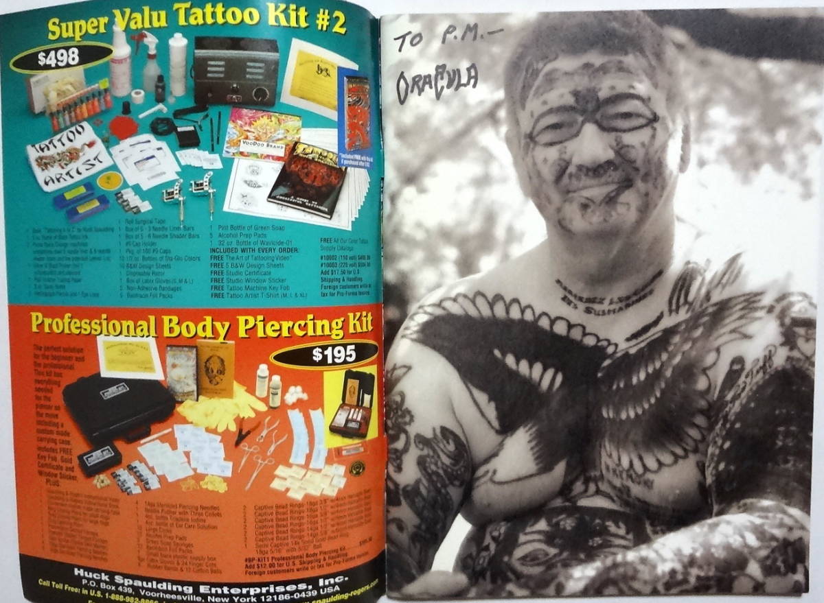 Tattoo Energy Magazine Japan タトゥー 入れ墨 Classic Tatoo/Guitar Wolf/S.Wrigley Irezumi Tatoo/Lango Pacific Beach Tatoo/Cover Up_画像2