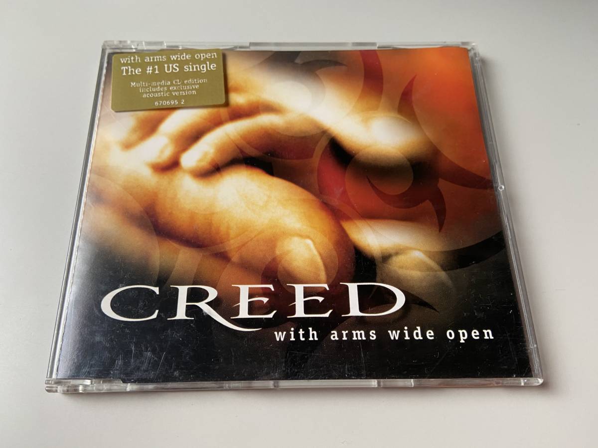 〔CDS〕CREED/WITH ARMS WIDE OPEN_画像1