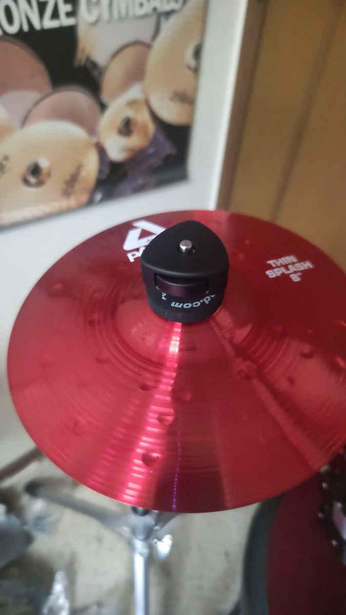 【激レア 動画あり】paiste alpha thin splash 8 パイステ スプラッシュ シンバル