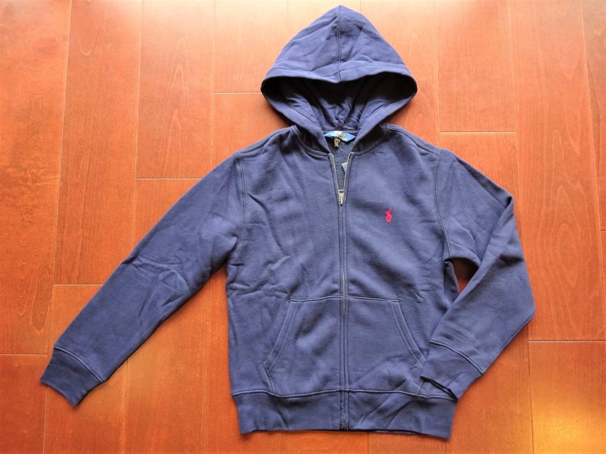 高品質の激安 【新品/タグ付】POLO RALPH 150/M/10-12/パーカー