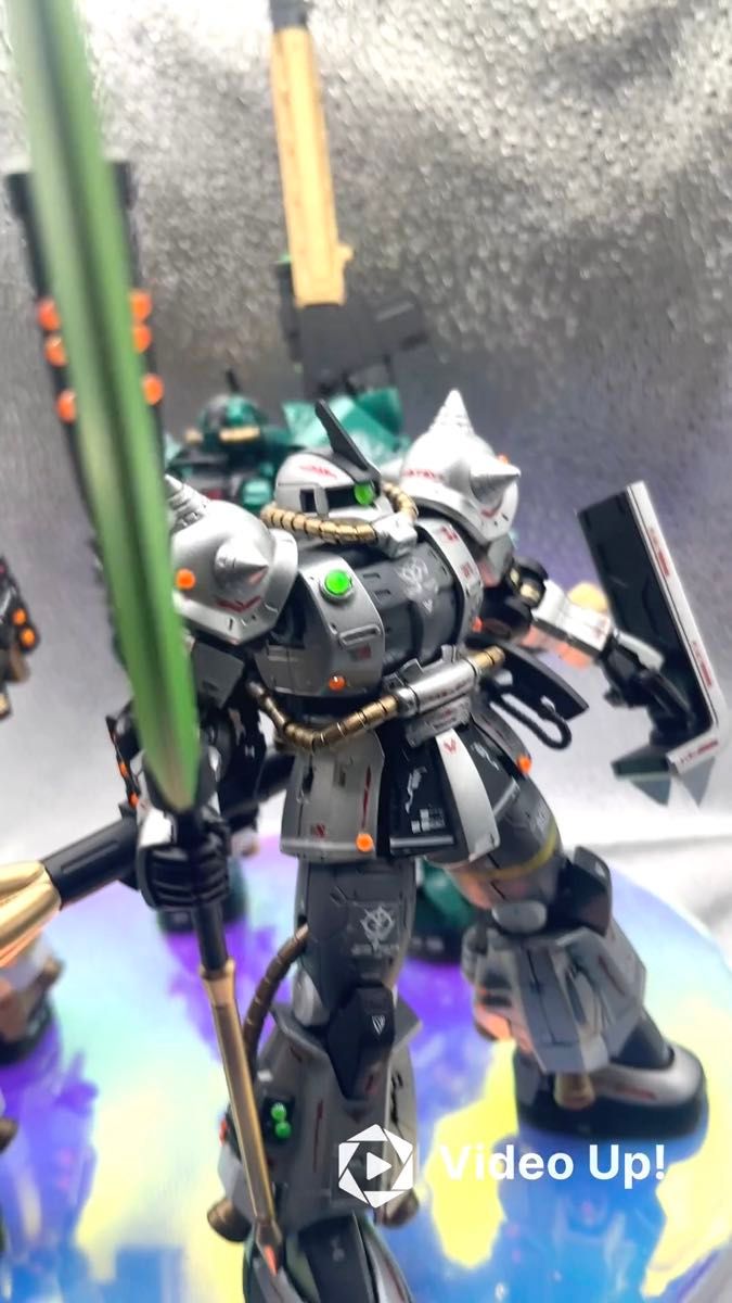 1/144 HGオリジン版MS-06R-1A高機動型ザクⅡ※TikTokで公開中