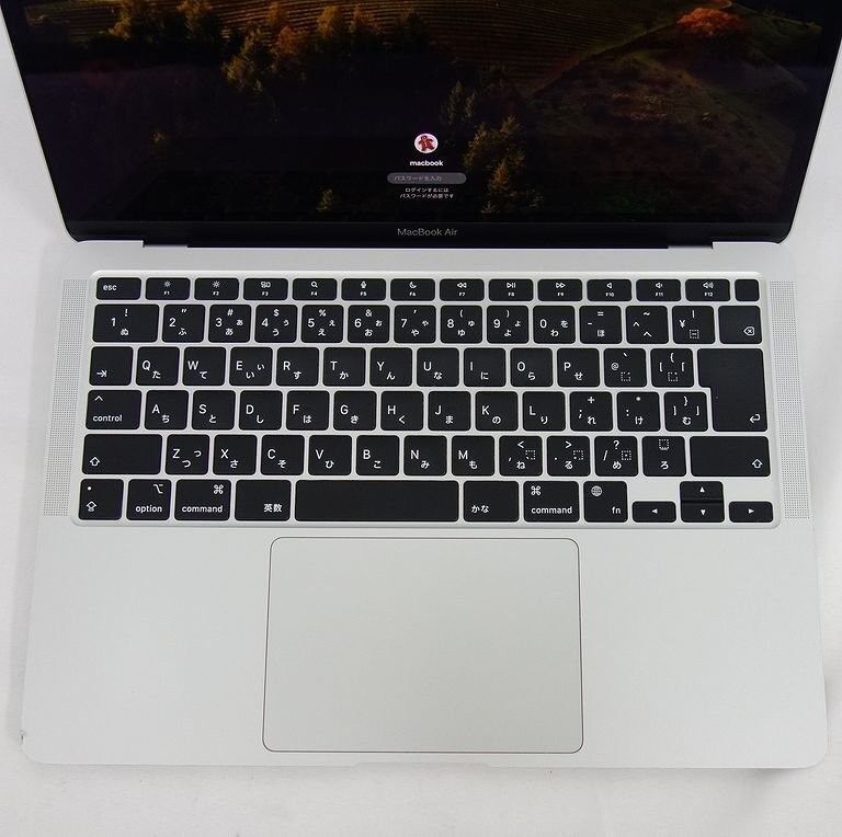 MacBook Air M1 16GB/256GB 動作良好 バッテリー87% シルバー MacBook Air M1 16GB/256GB 動作良好 バッテリー87% シルバー