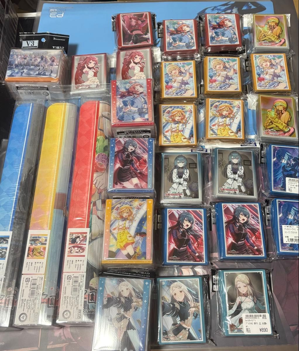 学園アイドルマスター 学マス スリーブ ラバーマット デッキホルダー まとめ売り 学園アイドルマスター 学マス スリーブ デッキホルダー ラバー