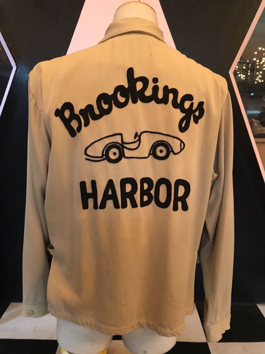 ビンテージ Brookings HARBOR カークラブ ジャケット / 50's ホット