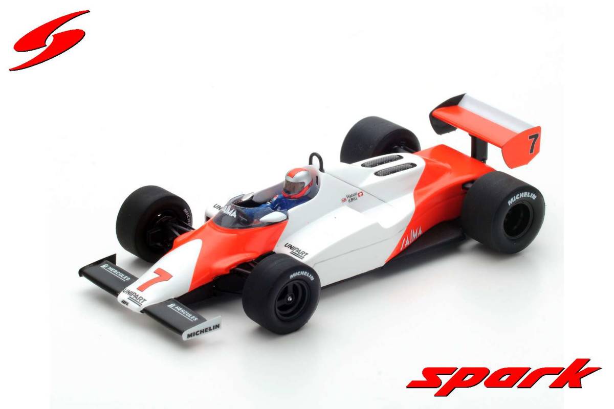 【超特価】 ■スパークモデル 1/43 1983 マクラーレンMP4-1C #7 J.ワトソン ドイツGP レーシングカー