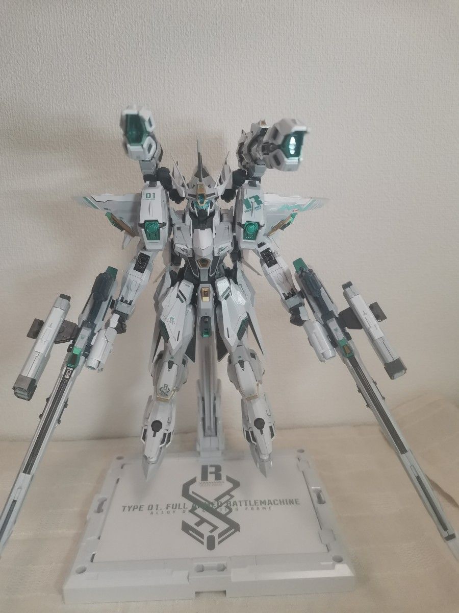 組立済み品 IN ERA+無限新星 RULING ルーリング 1/100 金属製フレーム