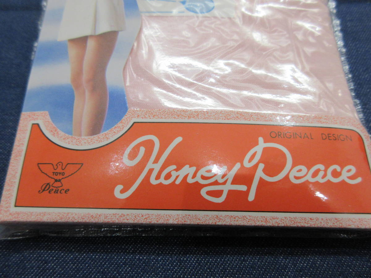  rare * Showa Retro * high class menstruation for shorts [ honey piece ] sanitary shorts M for sport pink unopened 