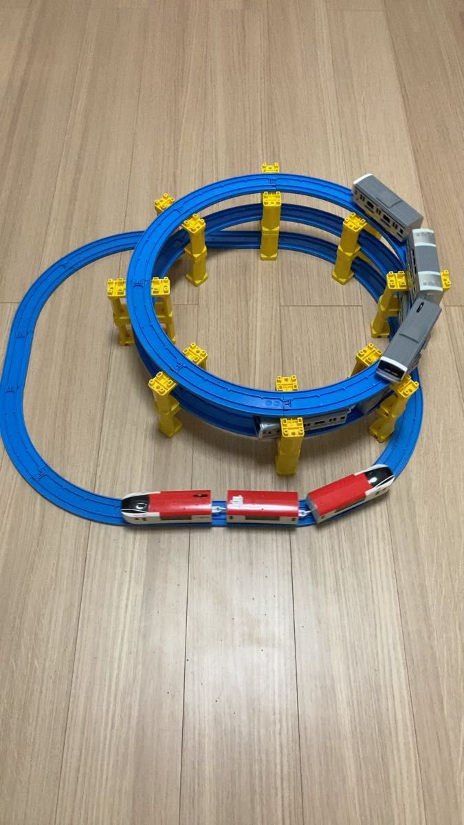 プラレール 成田エクスプレス 京浜東北線 常磐線 動画レイアウトレールセット