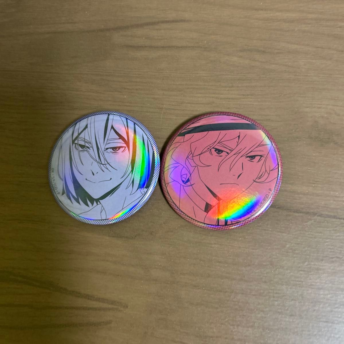 ホログラム缶バッジ　中原中也　フョードル