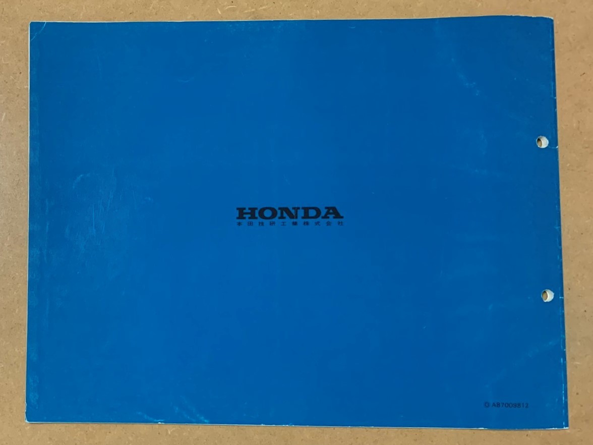 HONDA TACT [AF51-100/150] parts list 3 version free shipping control No.11GCWWJ3 issue Heisei era 10 year 12 month Honda tact SZ50w SZ50x original used prompt decision 