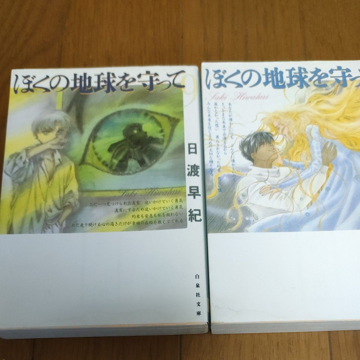 ぼくの地球を守って 文庫版 全12巻 日渡早紀 花とゆめ展トートバッグ ぼくの地球を守って 全12巻 白泉社文庫 日渡早紀 花ゆめトート