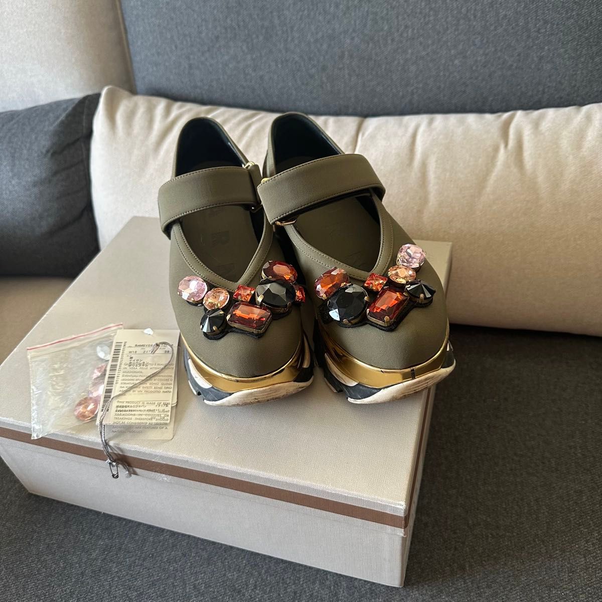 MARNI マルニ ビジュー 厚底 サンダル プラットフォーム MARNI マルニ ビジュー 厚底 サンダル プラットフォーム
