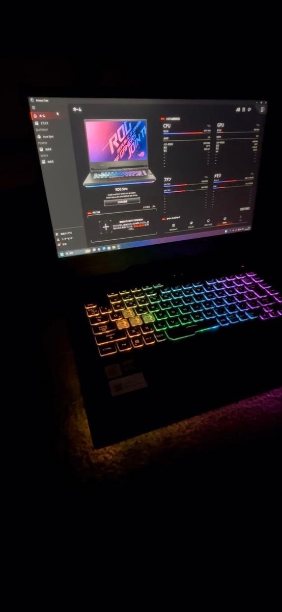 【訳あり品】ASUS G512LV i7 10750H /RTX2060|Windows11起動確認済・バッテリー不良