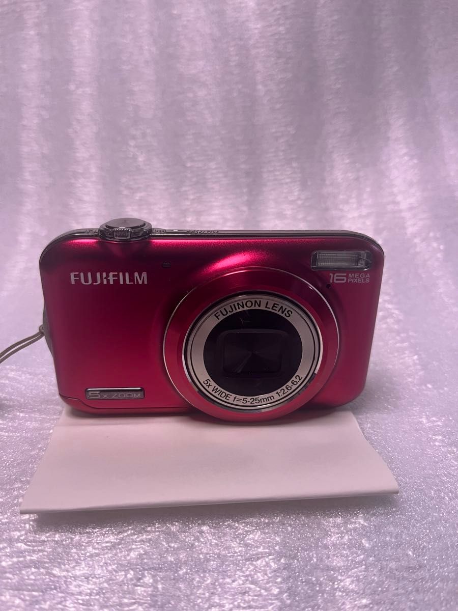 FUJIFILM デジタルカメラ FinePix JX400 レッド FX-JX400R