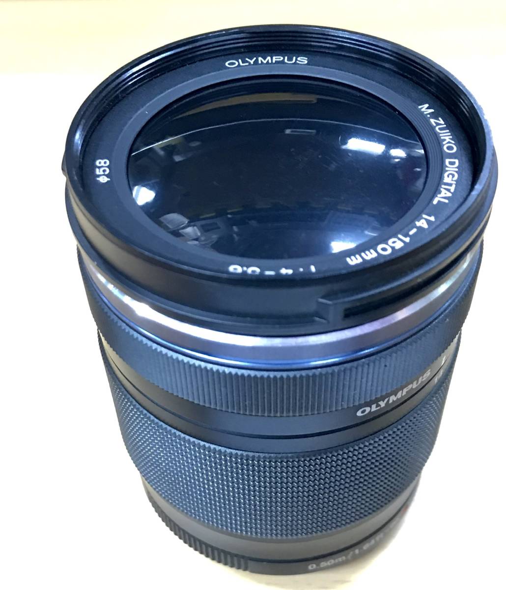 オリンパス OLYMPUS M.ZUIKO 14-150mm/F4.0-5.6 レンズ 店頭展示模型 モックアップ 中古品 R00042_画像1