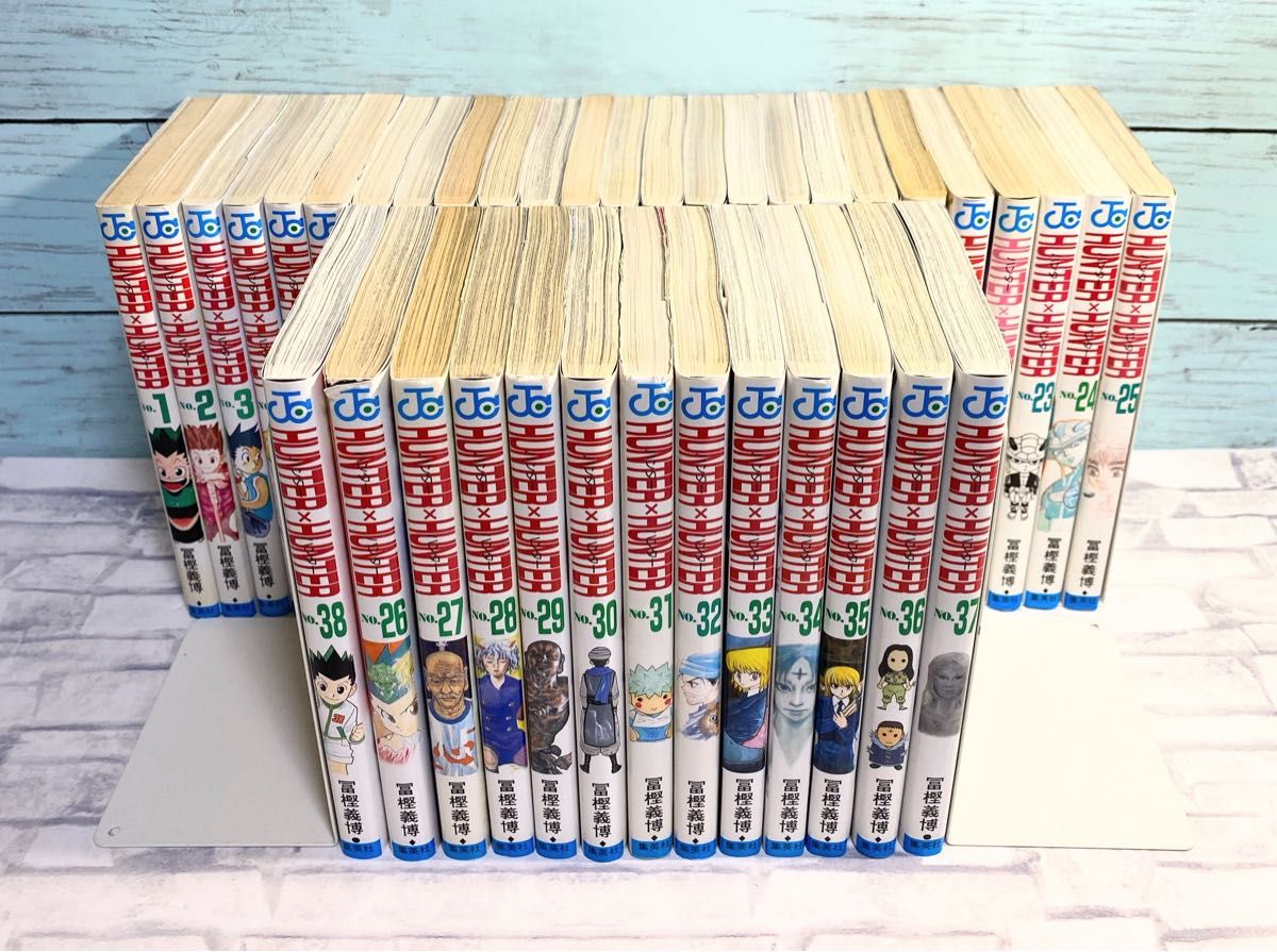 ハンターハンター Hunter×Hunter 冨樫義博 全巻 全38巻セット ハンターハンター Hunter×Hunter 冨樫義博 全巻 全38巻セット