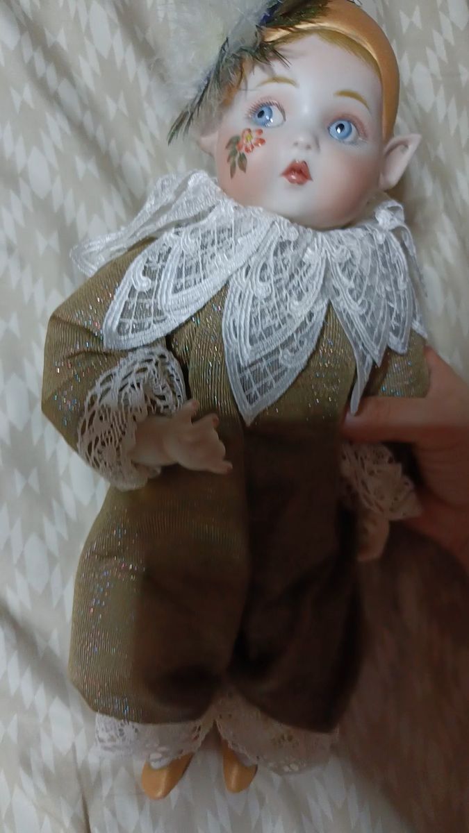 最終値下げVintage Bell Ceramics Kay McKee 35cm1986 ビスクドール 西洋人形 フランス