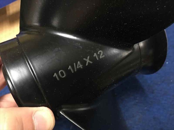 完売 全国送料込/SUZUKI 旧2スト&4スト 20-30hp用 58100-96430-019 社外アルミ製プロペラ 10-1/4x12 30馬力~