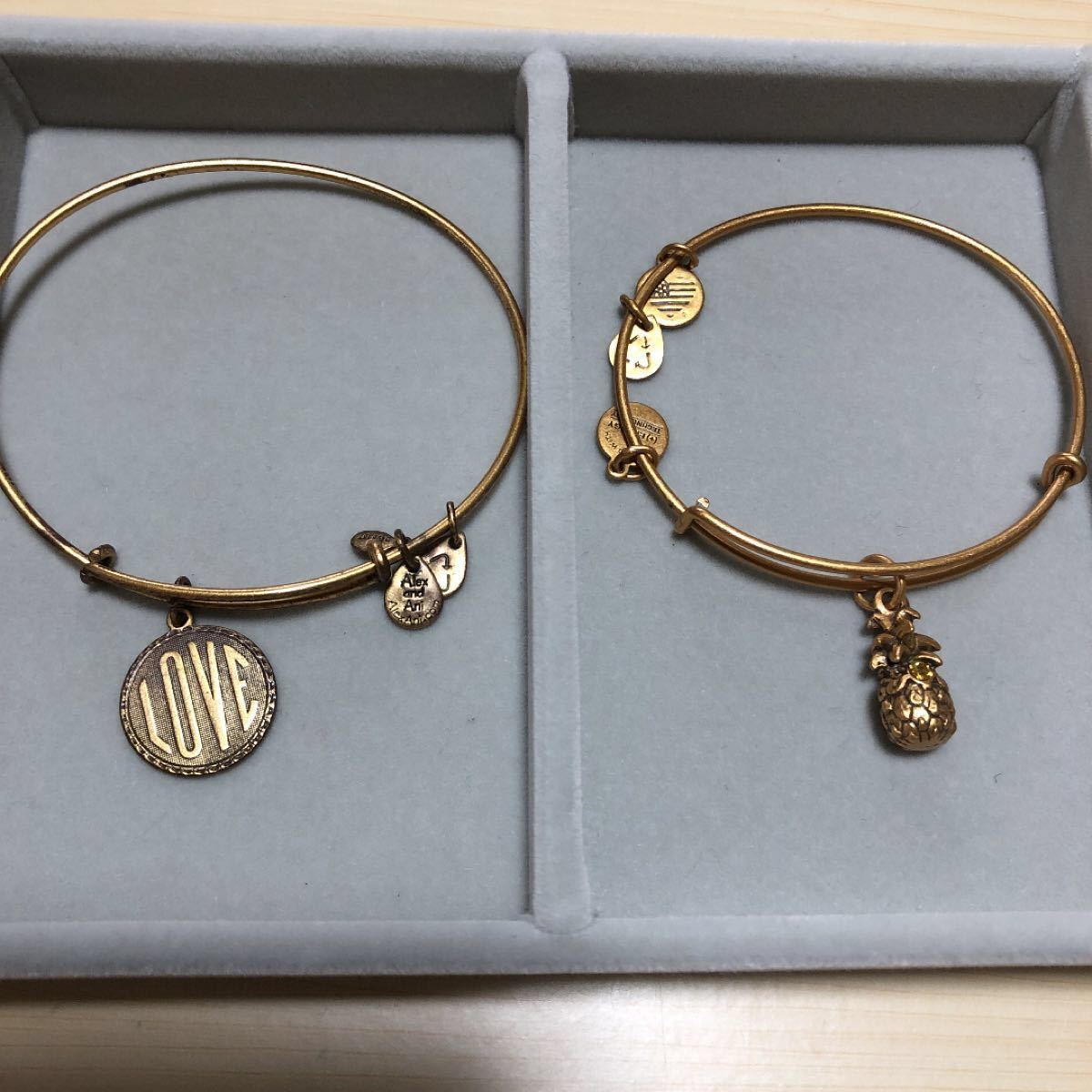 美品！ALEX AND ANI ブレスレット　ゴールド　まとめ売り