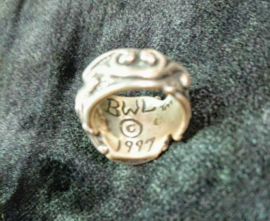 BWL Bill Wall Leather ограниченный 224 номер 14 номер готический Cross кольцо кольцо гарантия сертификат серебряный silver аксессуары 