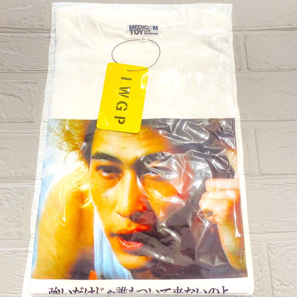 【Lサイズ】【新品未使用】MLE×I.W.G.P. Tシャツ 黒 新品】MLE × 池袋ウエストゲートパーク 窪塚洋介 Tシャツ L