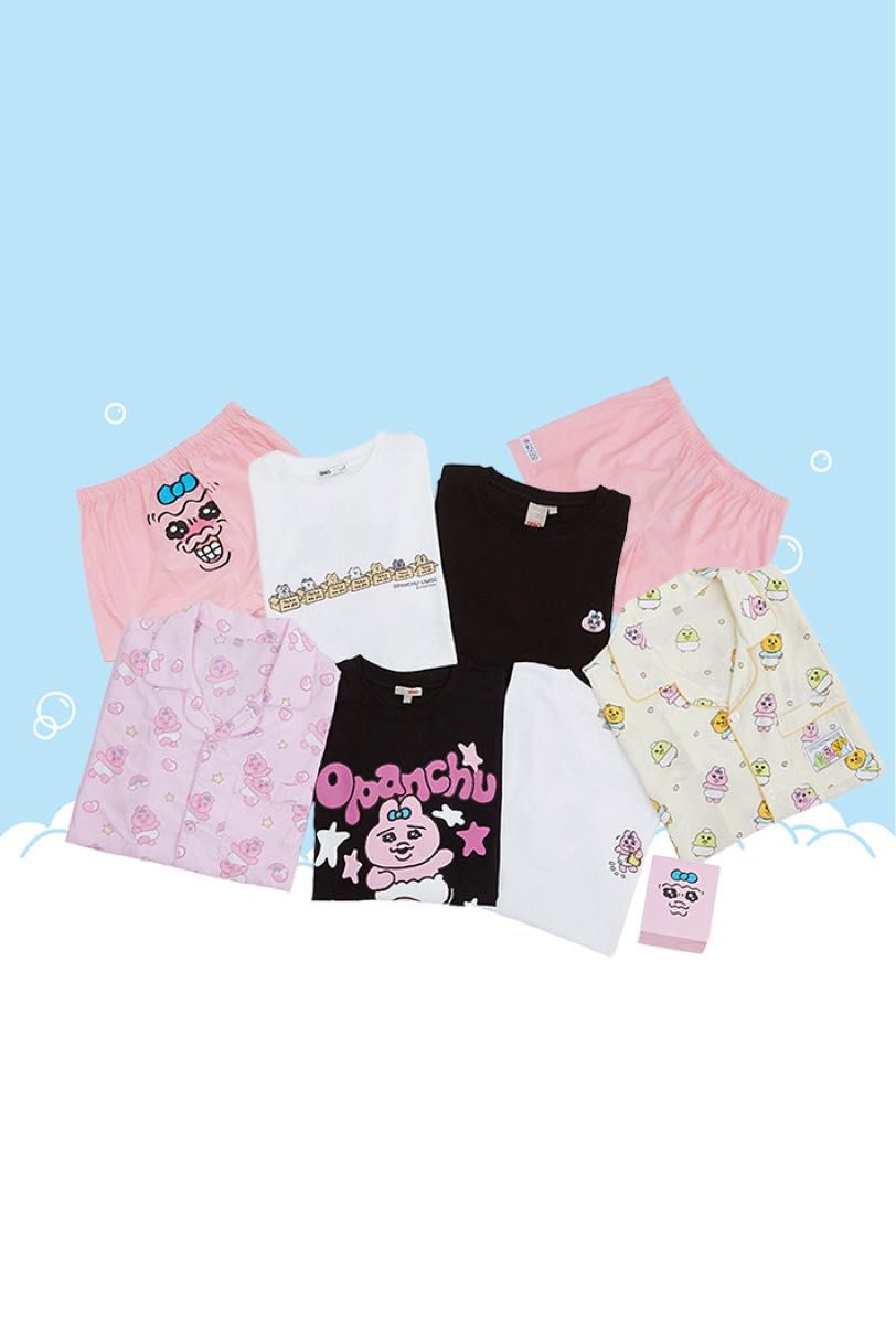 【SPAO】25SS おぱんちゅうさぎ 半袖パジャマ 男女兼用 S〜XL おぱんちゅうさぎ 韓国 限定 S 男女兼用 SPAO 半袖 半ズボン