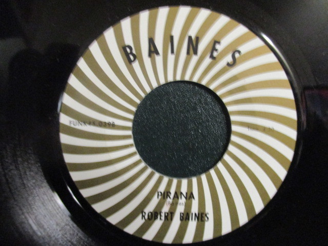 Robert Baines ： Let's Start 7'' / 45s ★ 70's Deep Funk ☆ c/w Pirana // Funk45 / シングル盤 / EP / 落札5点で送料無料_画像2