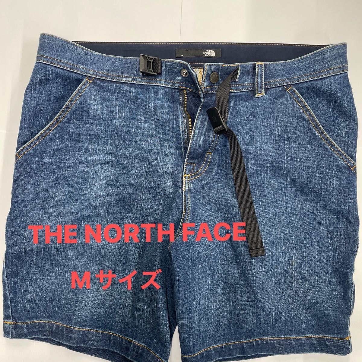 よ*ー様 ノースフェイス デニム ショートパンツ M THE NORTH FACE デニムショートパンツ Mサイズ ブルー|Yahoo
