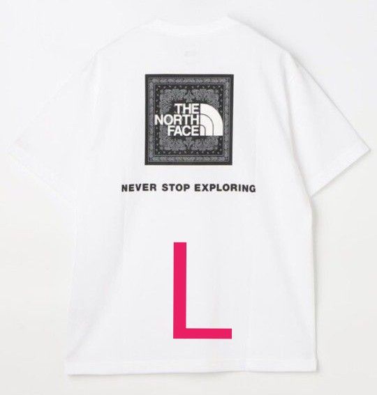 公式通販 - 人気アイテム多数 THE NORTH Tシャツ ロゴ スクエア バンダナ ノースフェイス FACE トップス
