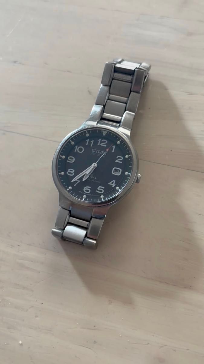 CITIZEN Eco-Drive ATTESA メンズ クオーツ E760 シチズン アテッサ 腕時計 稼働