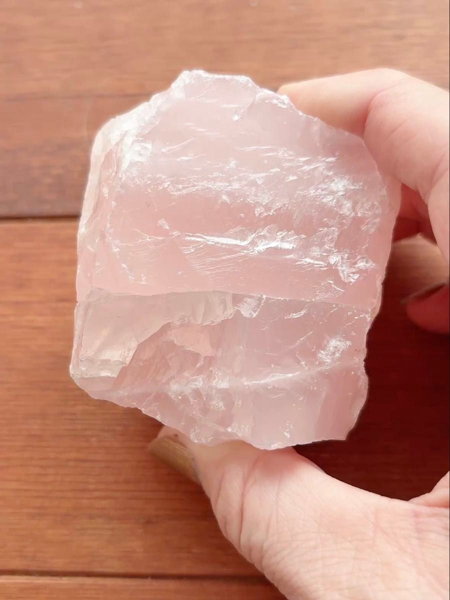 マダガスカル産ローズクオーツ原石 ラフロック 原石 天然石 ローズクォーツ 紅水晶 標本