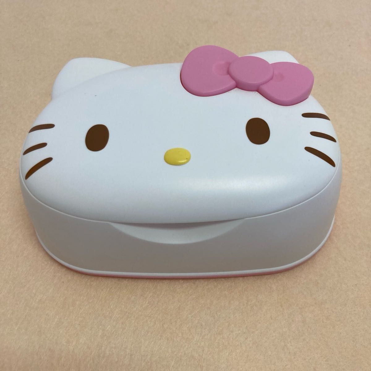 ハローキティ ウェットティッシュケース ホワイト ピンク｜Yahoo