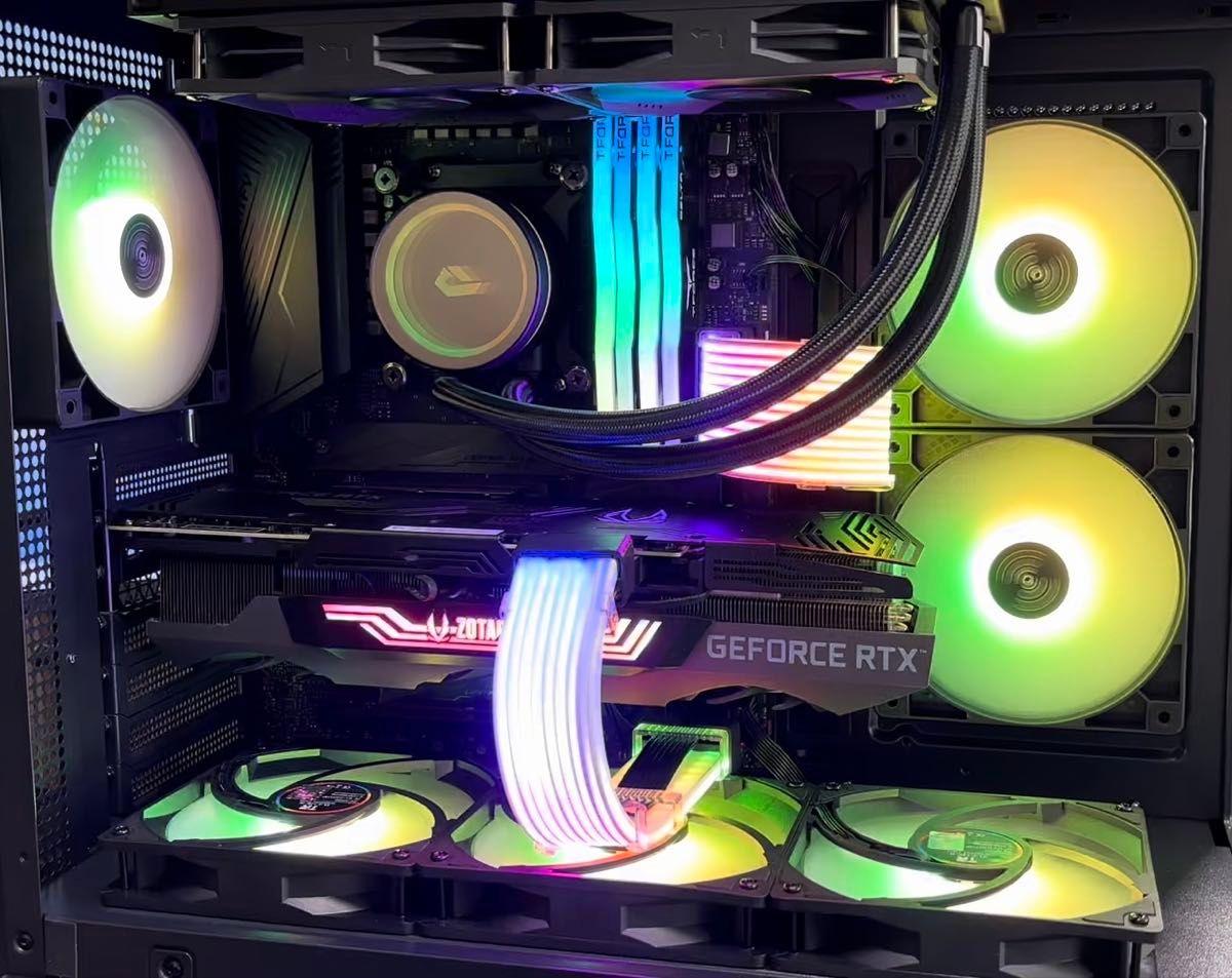 ゲーミングPC Ryzen9 5900X/RTX3080/SSD2TB/メモリ32GB/簡易水冷/Wi-Fi6/Bluetooth