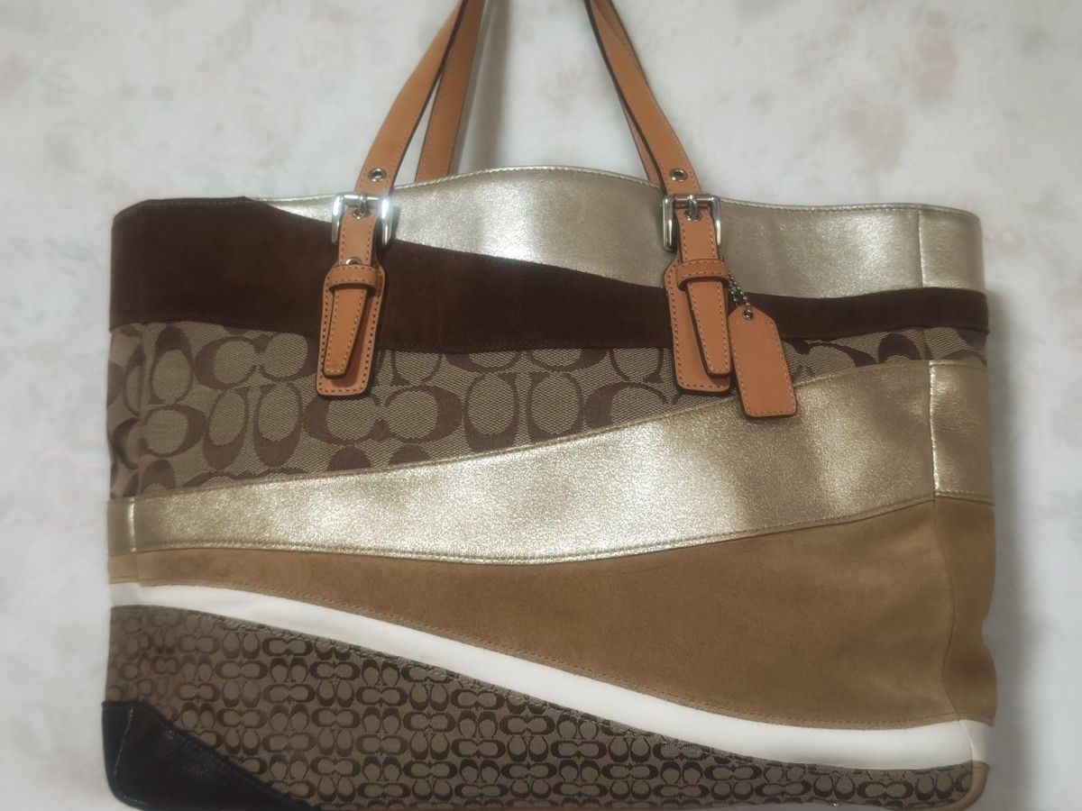 COACH コーチ トートバッグ マルチカラー｜Yahoo!フリマ（旧