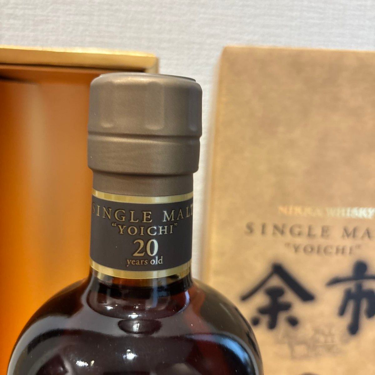 ニッカ ウイスキー シングルモルト 余市20年 箱付き 未開封 古酒 ニッカ ウイスキー シングルモルト 余市20年 箱付き 未開封 古酒