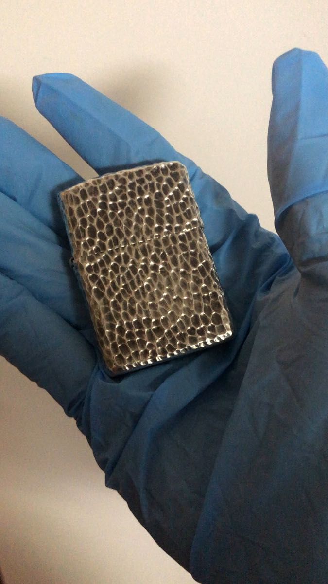 ZIPPO スターリングシルバー アーマー ハンドメイド リューター おまけにもう一個おつけします